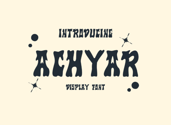Achyar Display Font: Clean & Modern Typography for Creatives