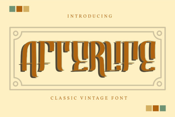 Afterlife Font: Elevating Digital Branding and Web Design