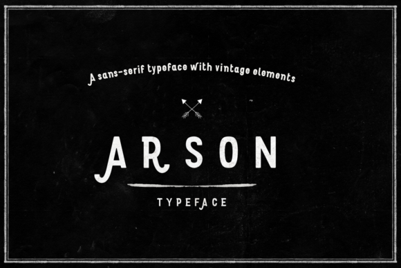 Arson Display Font for Bold Digital Branding