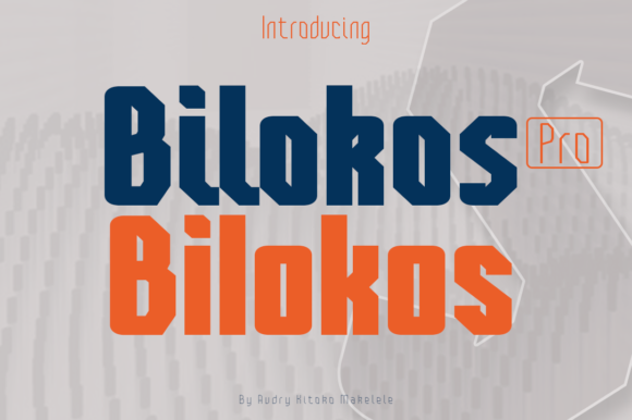 Bilokos Pro: A Bold Techno Display Font for Campaign Design