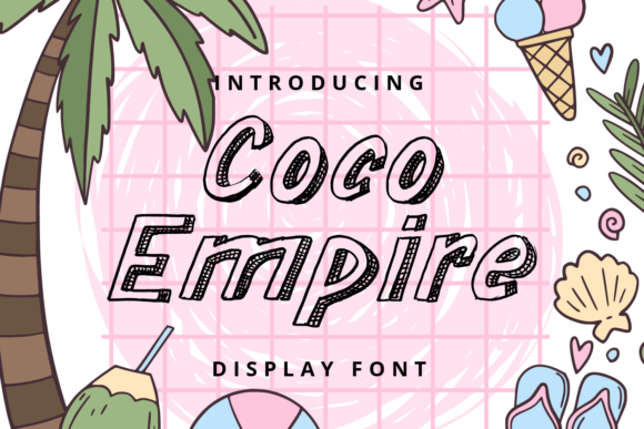 Coco Empire: The Casual 3D Display Font for Bold Branding