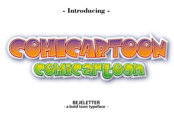 Comicartoon Font: Playful Display Type for Creative Projects