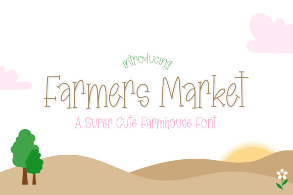 Farmers Market Font Review for Quirky Brand Identity Design