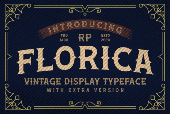 Florica Font Review for Handmade Labels and Logos