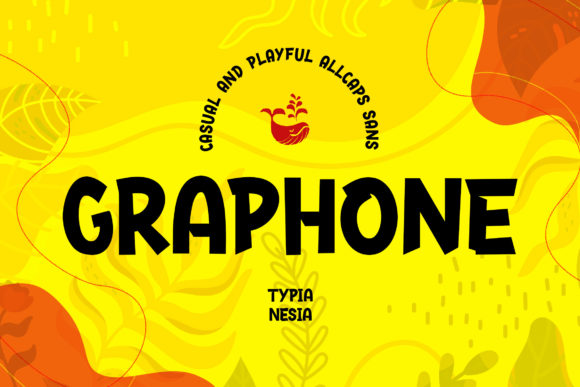 Graphone: A Bold All Caps Display Font for Editorial Design
