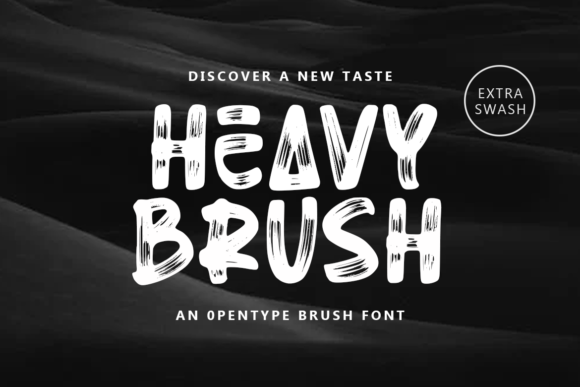 Heavy Brush Font: Bold Branding for Urban Small Businesses