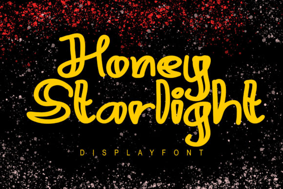 Honey Starlight: A Quirky Display Font That Stands Out