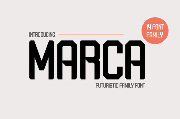 Marca Font: Bold Display Typography for Editorial Design