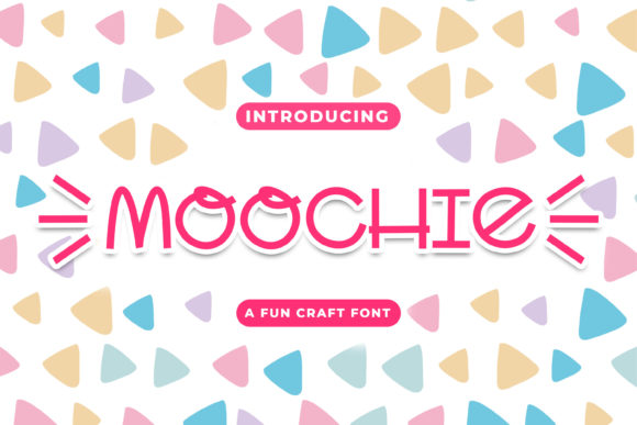 Moochie: A Fun Display Font for Small Business Branding
