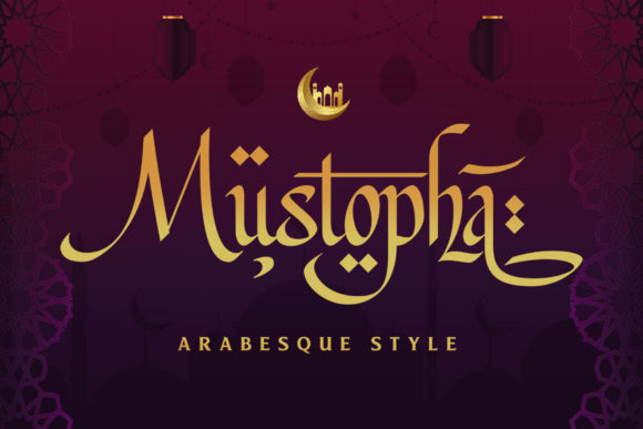 Mustopha Font: Elegant Arabic Display Type for Business Branding