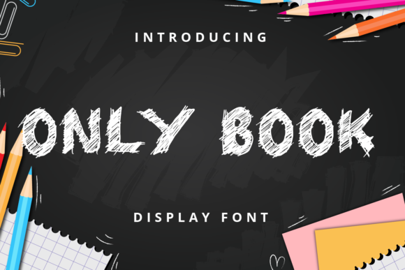 Only Book Font: Elevating Editorial Design with Playful Type
