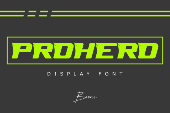 Prohero Font: Elevating Small Business Brand Visuals
