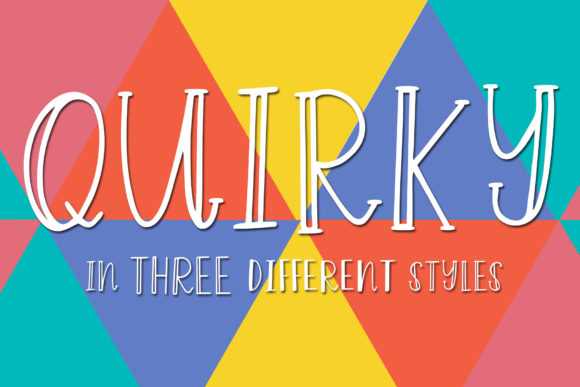 Quirky Font: A Thin Display Typeface for Modern Branding