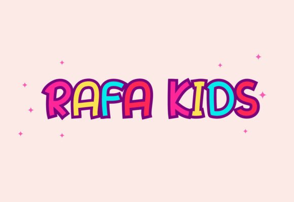 Rafa Kids Display Font for Playful Digital Projects