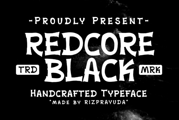 Redcore Black Font: Authentic Branding for Small Business