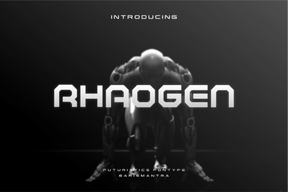 Rhaogen: A Futuristic Display Font for Branding