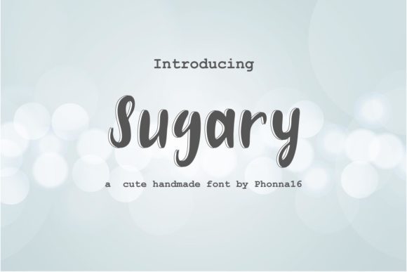 Sugary Display Font for Bold Creative Campaigns