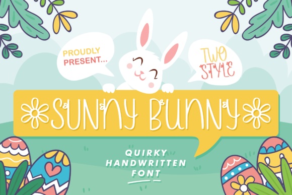 Sunny Bunny Font for Friendly Small Business Branding
