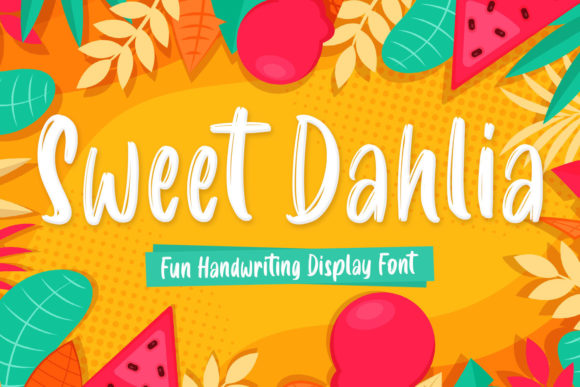 Sweet Dahlia Font: Playful Display Typography for Digital Campaigns