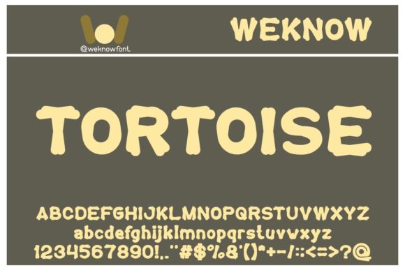Tortoise Font Review for Makers and Printables