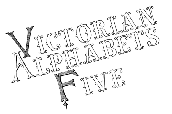 Victorian Alphabets Five Font for Elegant Branding